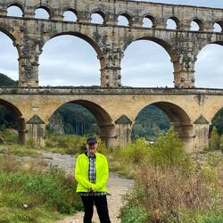 Ian and the Pont du Gard