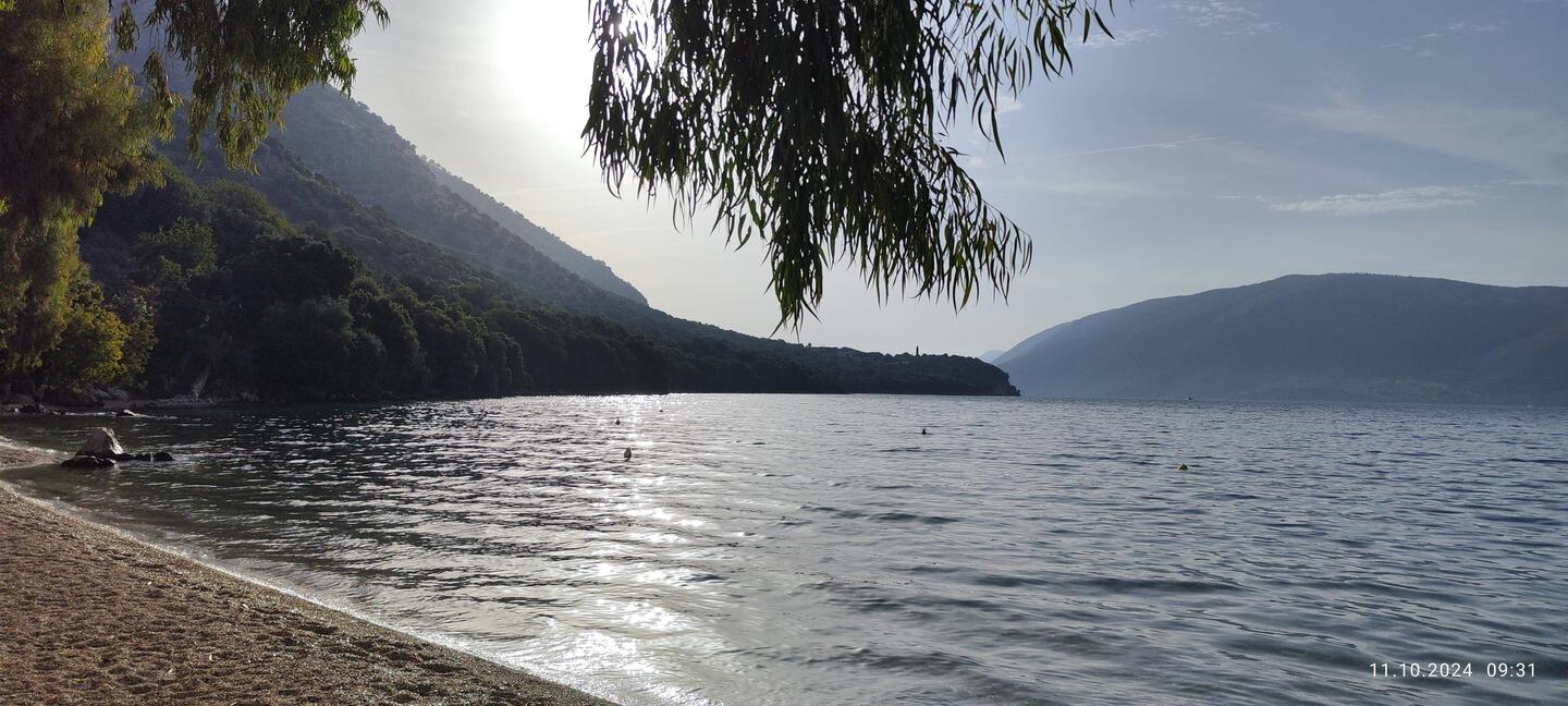 Strand von Camping Kalami