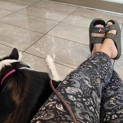 Warten bis wir endlich auschecken können