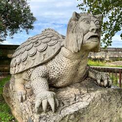 The Tarasque, a mythical creature