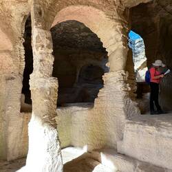 The caves at the Abbey