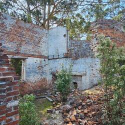 This is what's left of Oast House.