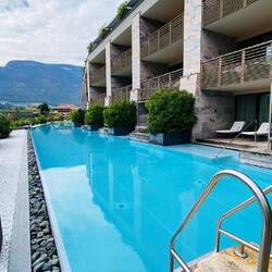 60m-Pool, herrlich zu schwimmen und beheizt