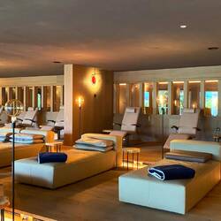 Ruheraum im Saunabereich