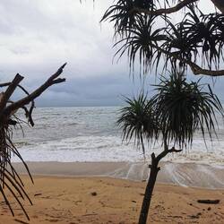 Das Meer an unserem Strand
