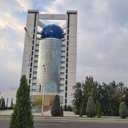 Ministry of Foreign Affairs (with a big globe)