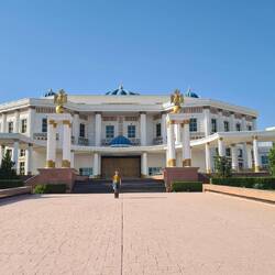 The National History Museum, shut for the day