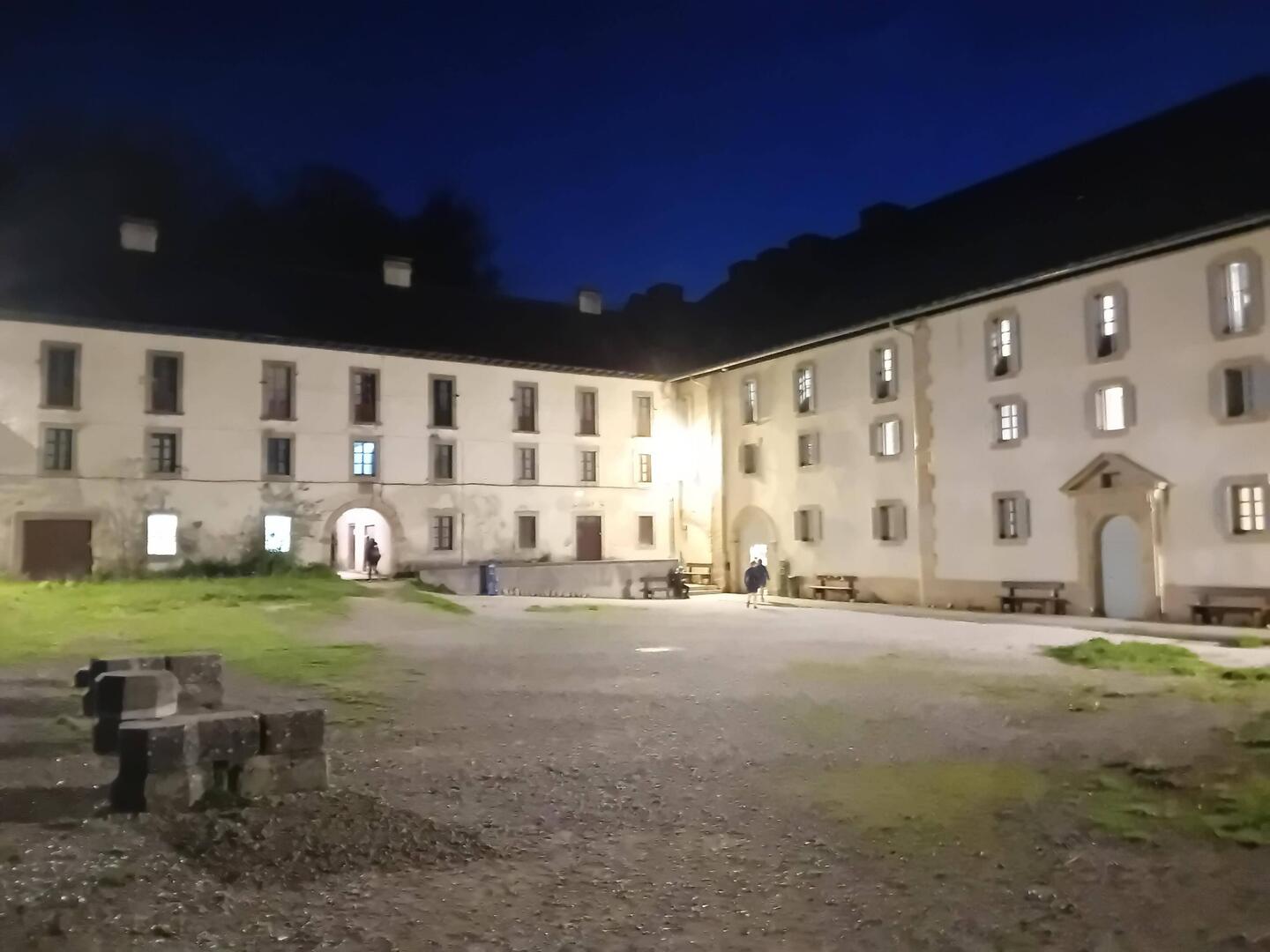The monastery at Roncesvalles- last night's accommodation.