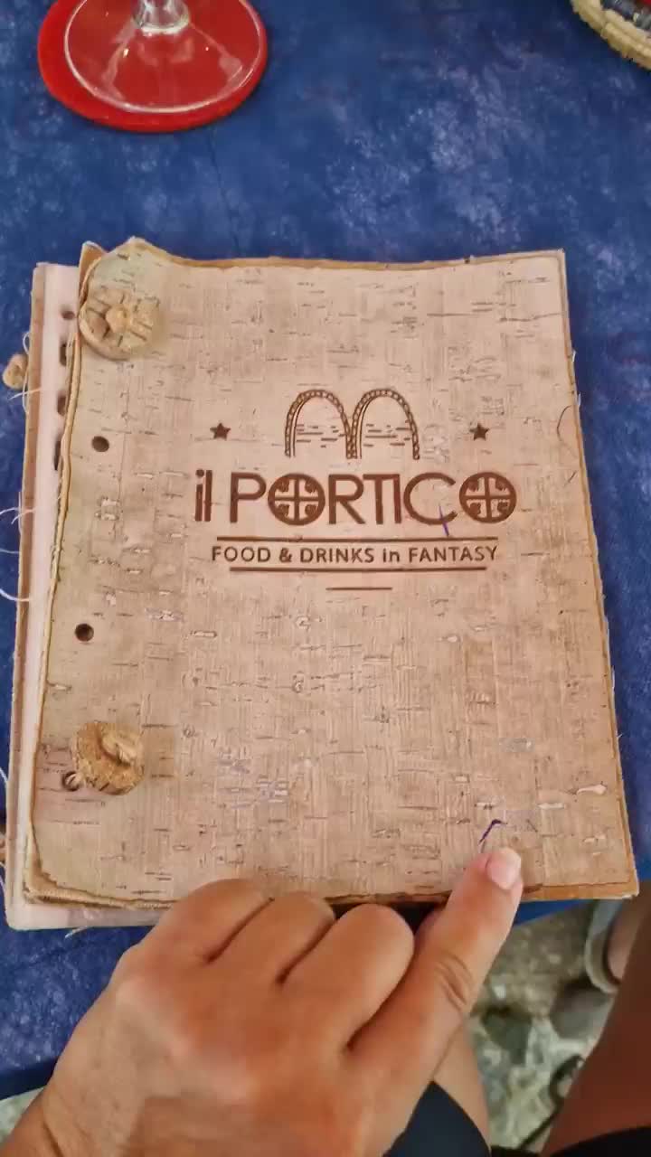 Originelle Getränkekarte.