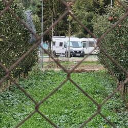 Der Blick durch Nachbars's Garten...