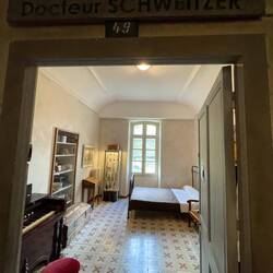 Dr Schweitzer's room