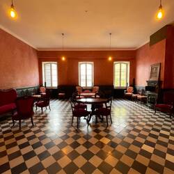 Lounge area where patients could mingle