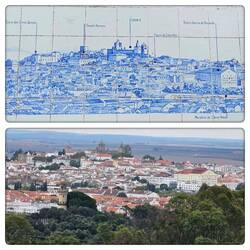 Fliesenbild vs Original