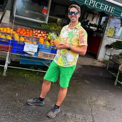 Unser viel zu teuer gekaufte Ananas 🍍 😒 aber sie hat geschmeckt...