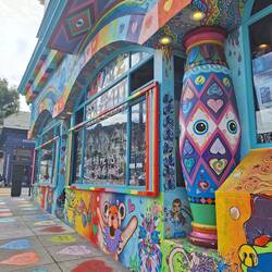 Geburtsort der Counterculture der 1960er: Hippie- Movement