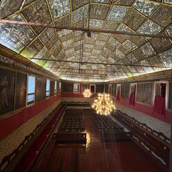 Coimbra University, main hall of the King's quarters