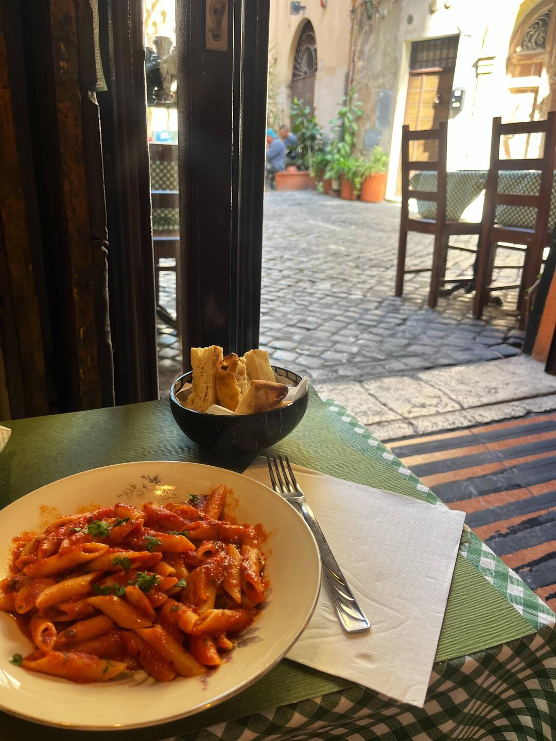 Penne all'arrabbiata