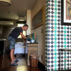 unsere nette Unterkunft