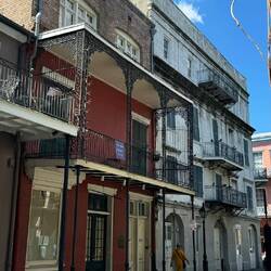 typisches Haus im French Quarter