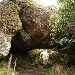 Das ist der Hanging Rock selbst