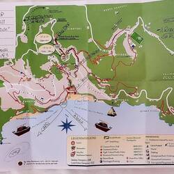 The map of Positano!