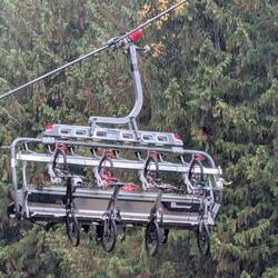 Bikes hanging on for dear life