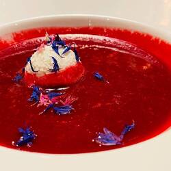 Rote Beete-Cremesuppe