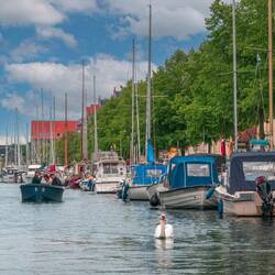 Locals on the canals