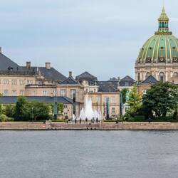 Entrance to Amalienborg Palace
