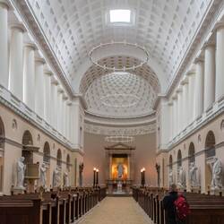 Copenhagen Cathedral where Frederick and Mary married in 2004.
