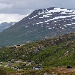 Holiday houses in the mountains.