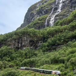 View from Flam railway.