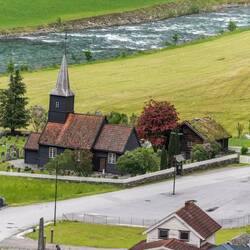 View from Flam railway.