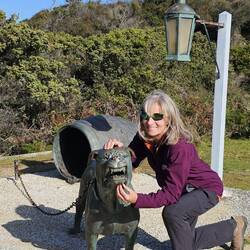 "The Dog Line" monument