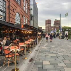 Oslo's harbour promenade.