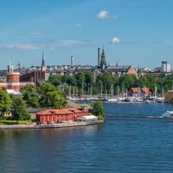 Stockholm waterfront.