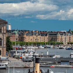 Views from old city in Stockholm.