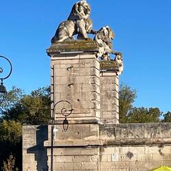 The Lion is a symbol of Arles