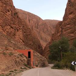 Der Eingang zur Schlucht