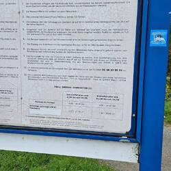 Die Fähre fährt nach Bedarf