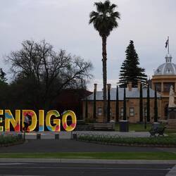Bendigo am Abend