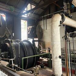 Diese Fördermaschine aus dem Jahr 1896 ist immer noch funktionsfähig