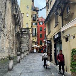Downtown old town street