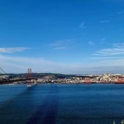 Blick auf Lissabon