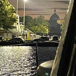 Capital building from the anchorage