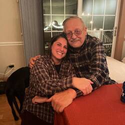 Me and Grampy accidentally matched 😅