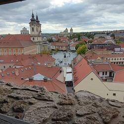 A view from the castle towards Dobo Square