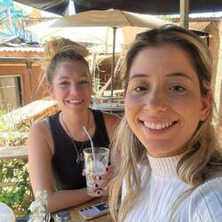 Tired but happy that we arrived in Chile