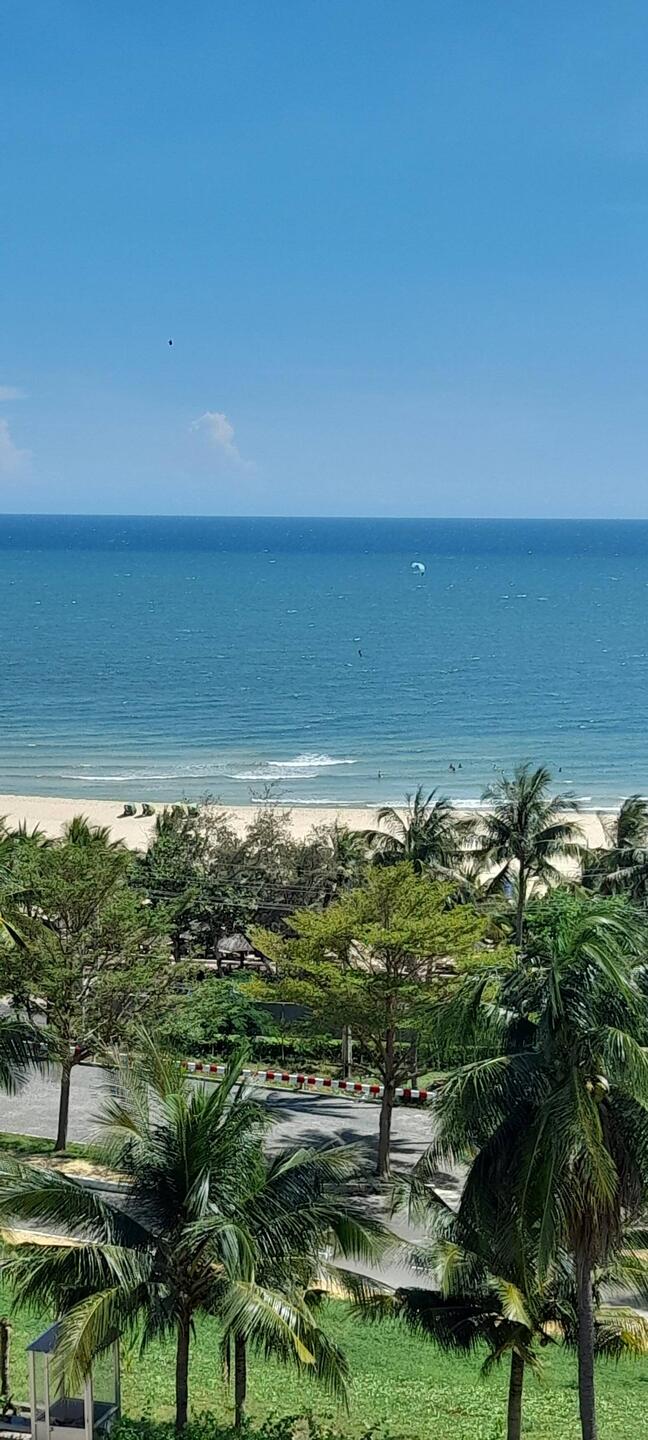 Blick aus unserem ruhigen Airbnb im "Sea Links"