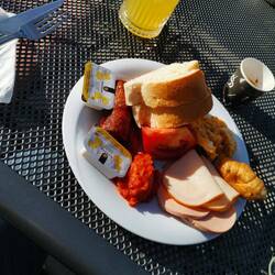 Das unbefriedigende Frühstück.